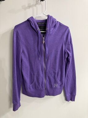 Victoria's Secret Lavender/Purple love and hope Zip up Hoodie